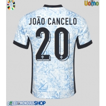 Maglie da calcio Portogallo Joao Cancelo #20 Seconda Maglia Europei 2024 Manica Corta
